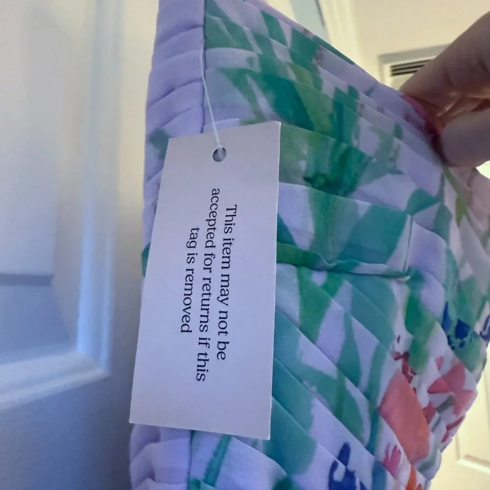 Sau Lee Camilla formal dress in lavender floral - Picture 6 of 8